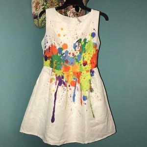 Paint Splatter Dress 👗 🎨